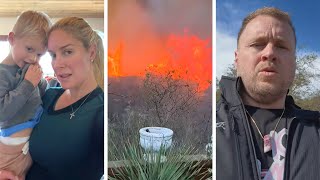 Spencer Pratt Watches His House Burn Down in Palisades Wildfire