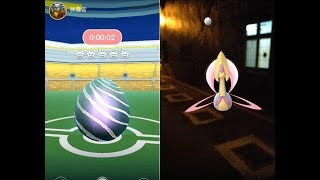 【Pokemon GO】捕捉超難抓的傳說寶可夢 克雷色利亞!