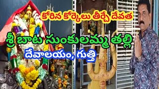 కోరిన కోర్కెలు వెంటనే తీర్చే దయగల దేవత శ్రీ బాట సుంకులమ్మ దేవాలయం | Sri Bata Sunkulamma #SAHITYATV