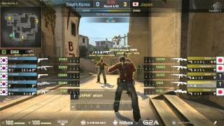 The World Championships 2015 Asian Qualifier | South Korea vs. Japan | (Map: Mirage)