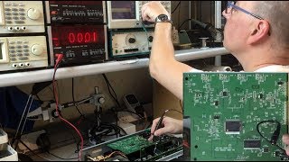 A Marantz NR-1501 AV receiver Amplifier visits the lab bench for repair (plus wild goose chase!)