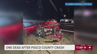 1 dead, 1 injured in multi-vehicle Pasco County crash