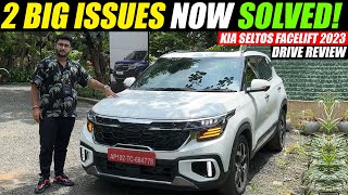 2 BIG ISSUES Now Solved! Kia Seltos 2023 - Detailed Drive Review with On Road Price, Mileage \u0026 more