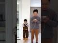 爸爸带娃太不靠谱了，难怪儿子会生气！#Cute baby#Cute#呆萌小米宝#聪明宝宝#萌娃