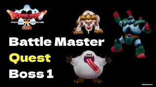 DQX Offline Battle Master Quest Boss Battle 1 - Dragon Quest X [DQ10 バトルマスタークエスト1]