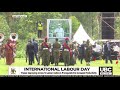 MUSEVENI INSPECTS MILITARY PARADE IN FORT PORTAL LABOUR DAY CELEBRATIONS