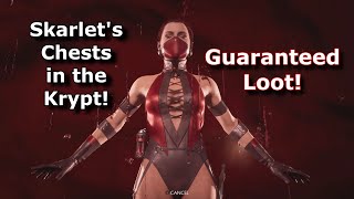 MK11 Krypt - All chests with guaranteed Skarlets's loot!
