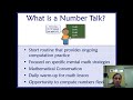 introduction to number talks