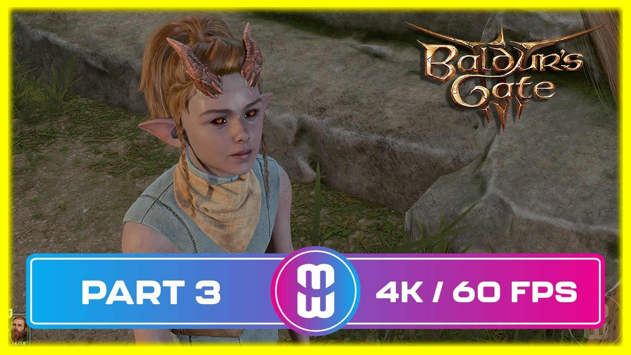 BALDUR'S GATE 3 Part 3 Gameplay [4K 60FPS PC ] - No Commentary (FULL ...