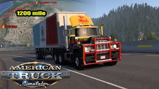 Mack Series R, American Truck Simulator. #logitechg29 #americantrucksimulator #promods