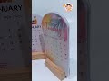 kalender mini kalender meja 2025 diy minicalendar calendar aesthetic shortvideo