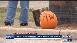 Tentative agreement reached in GM strike