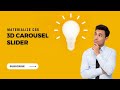 3D Carousel Slider | Materialize CSS