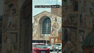 Had a beautiful opportunity to visit Our Lady of Aparecida. #pilgrimage #brazil #traveling