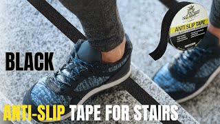 Mastering Safety: How to Apply 2 inch Black Anti-Slip Tape on Stairs and Ramps Like a Pro