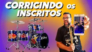 Corrigindo os Inscritos Tocando Bateria ⚠ (Outubro de 2024) ⚠