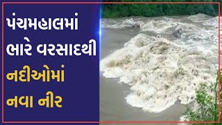 Rain in Gujarat: Panchmahal માં ભારે વરસાદના કારણે ઢાઢર નદીને જોડતી નદીઓમાં ઘોડાપૂર | VTV Gujarati