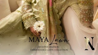 MAYA BY NUREH EMBROIDERED LAWN COLLECTION