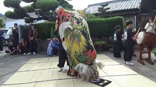 2024-10-05 山階北山獅子組　村遣い　その18