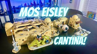 Star Wars LEGO! Mos Eisley Cantina Review! Set 75290