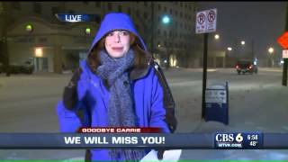 WATCH: Carrie Rose says goodbye to WTVR CBS 6 viewers