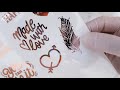 ✨how to make foil film for resin art 레진용 금박 필름지 만들기🎇 craft watch me resin tutorial