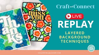LIVE REPLAY: Layered Background Techniques