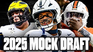 2025 NFL Mock Draft: Is Abdul Carter THE BEST prospect in the class?