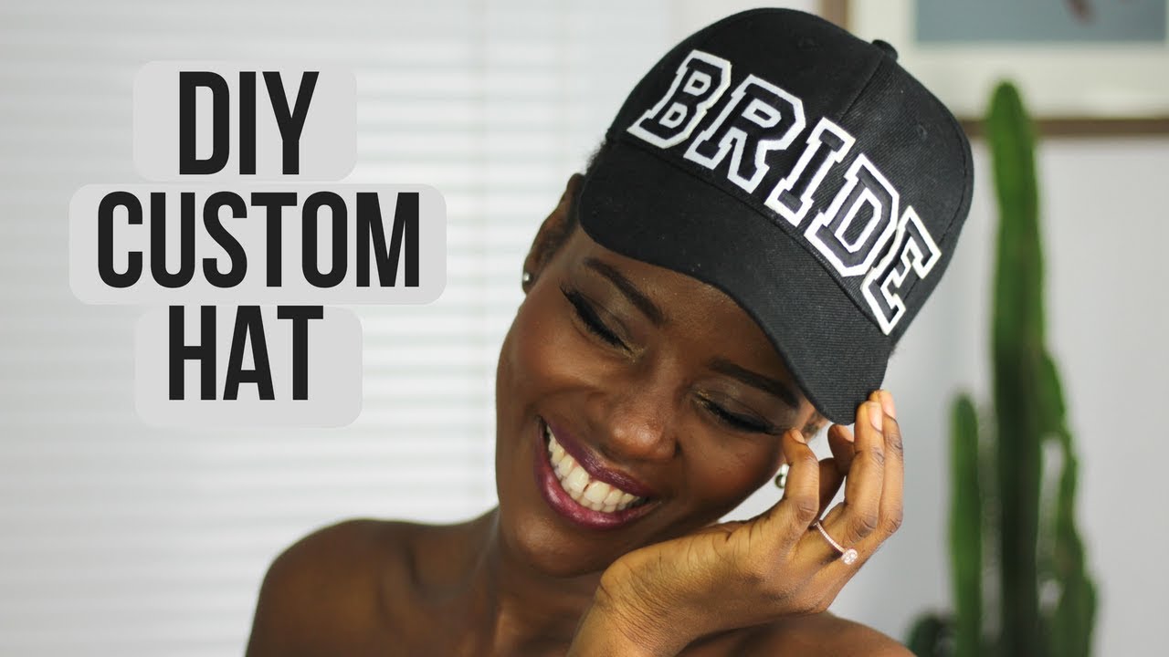 Diy Custom Hat Youtube