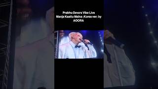 Prabhu Deva's Vibe Live in Chennai Manja Kaattu Maina by (Korea ver) AOORA  | #aoora #prabhudeva ✨