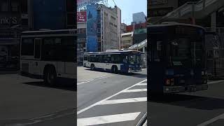 八王子駅で見た西東京バス集