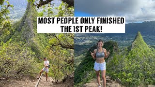 My new favourite hike in Oahu Hawaii!! (Three Peaks Hike)