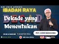 PDT. CHRIS MANUSAMA - IBADAH RAYA 2 GBI ASIA AFRIKA - MINGGU, 11 AGUSTUS 2024