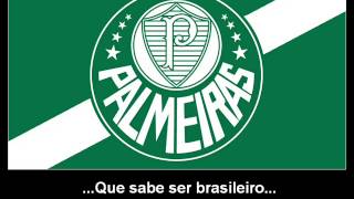 Hino do Palmeiras (Letra)