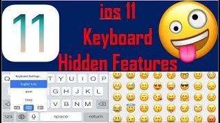 iPhone keyboard hidden secret features ios 11 update (ios 11 Hidden Features Part 5)