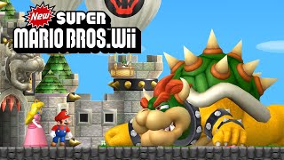 New Super Mario Bros Wii Worlds 1 - 9 Full Game (100%)