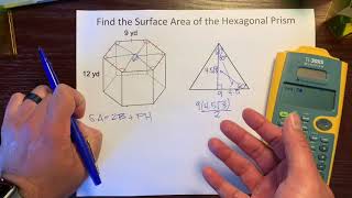 Surface Area of a Hexagonal Prism