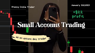 Making $22 Day Trading SPY Options | Small Account Trade Recap