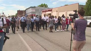 March for slain police captain Dave Dorn