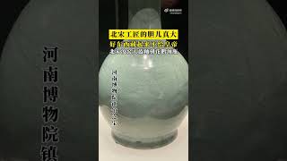 【文物之美】北宋汝窯天藍釉刻花鵝頸瓶