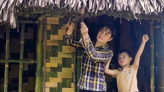 A single mother's arduous journey to build a house wall - Ly Thanh Thuy