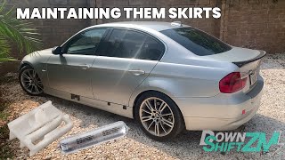 BMW E90 325i Daily Side Skirt Fix