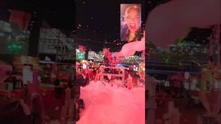 Warning Foam Overload Foamparty