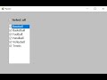 VB.net Tutorial| How to fill CheckedListBox from SQL Server database and Select All items at once
