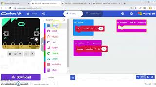 Variables with the micro:bit