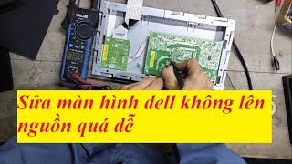 Máy tính không lên màn hình. sửa màn hình dell không lên quá dễ