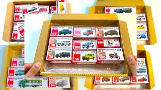 【トミカ】はたらくくるま ミニカーの開封＆チェック超耐久戦☆Enjoy unboxing your Tomica minicar long