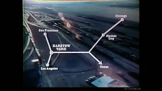 1971 Santa Fe Railroad Barstow Yard Commercial