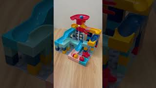 Marble Run Race ASMR 🌀 012 ⭕️ Satisfying Build and Sound