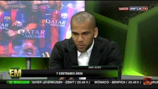 Alves - Entrevista Post-partido [21-10-2014]